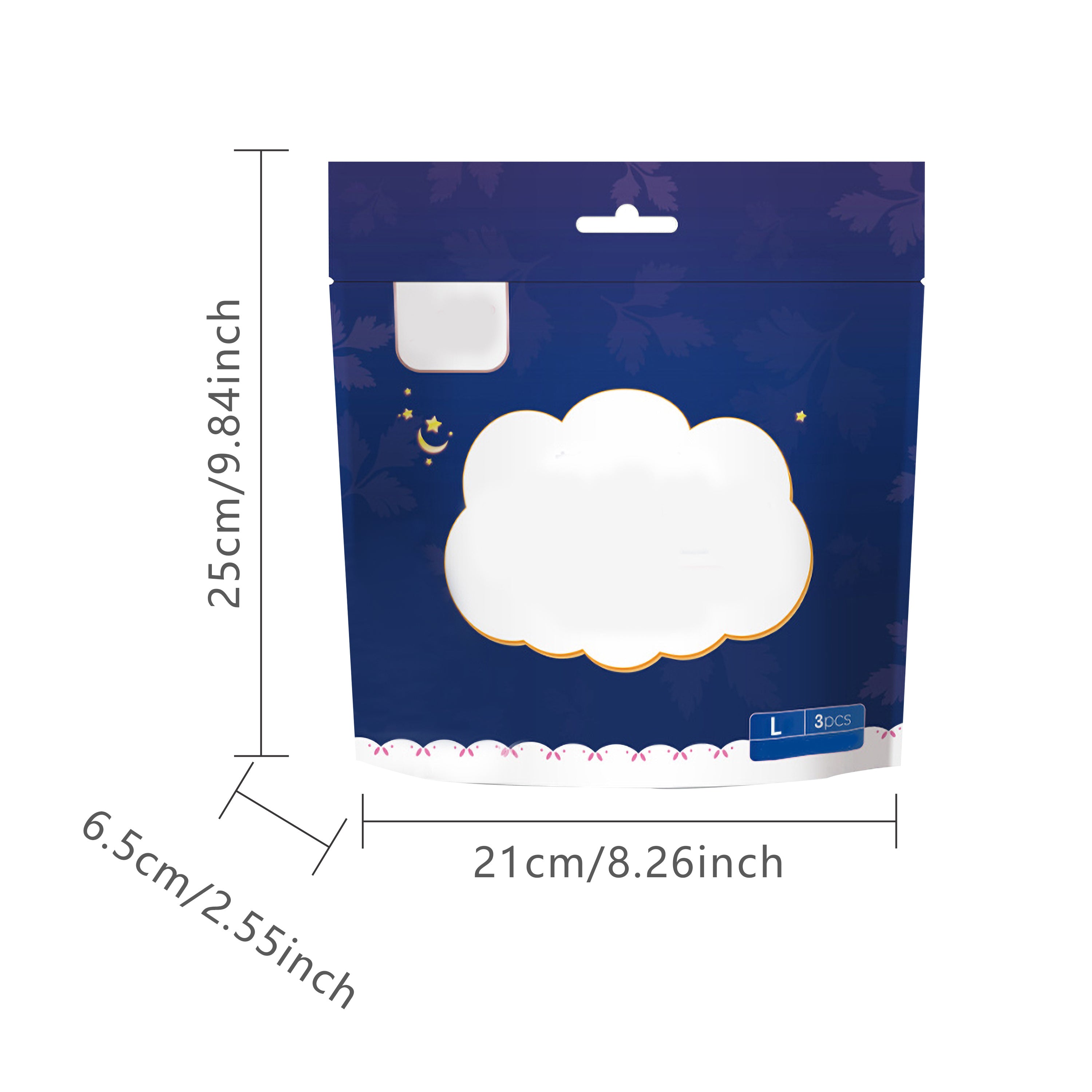 Adult Disposable Sanitary Pants Soft Breathable Leakproof Postpartum Menstrual