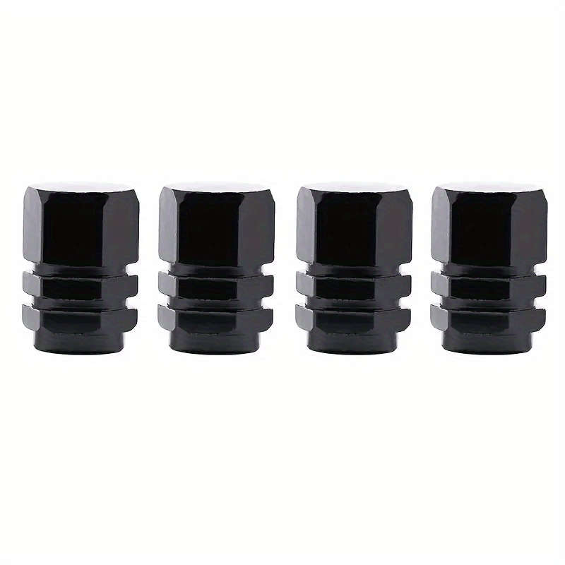 4Pcs Aluminum Alloy Tire Valve Caps for Cars Motorcycles Trucks Dustproof