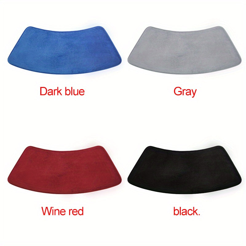 600GSM flanel poliesterdan tayyorlangan, PVC orqa qismi bilan, sirpanmaydigan hammom gilami, tez quriydi, yumshoq va plush, hammom uchun, mashinada yuvish mumkin, eshik kirish joyi yoki balkon uchun mukammal.