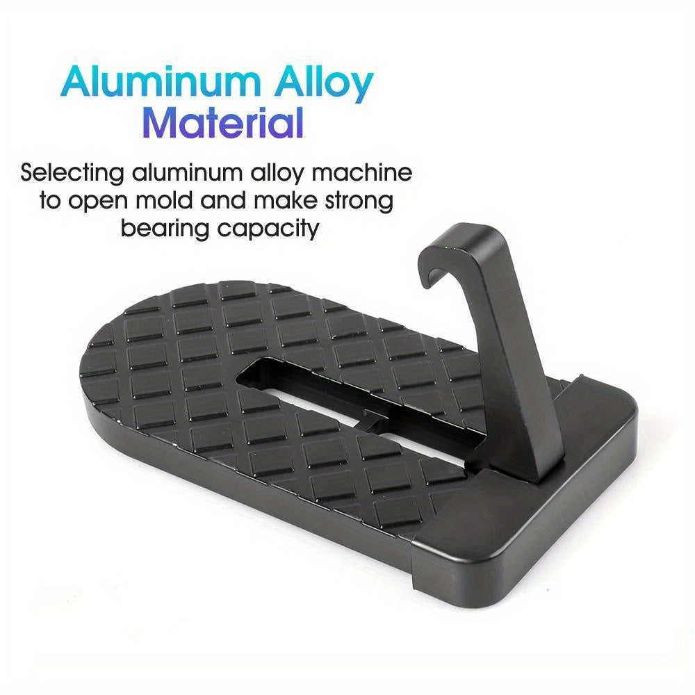 Universal Aluminum Alloy Car Roof Rack Step Foldable Auxiliary Foot Pedal