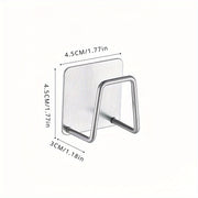 Stainless Steel Wall Mount Kitchen Storage Rack for Sink Sponges and Dishcloths