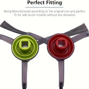 Replacement Side Brushes for Robotic Vacuum Cleaner Pack of 8 Compatible with Multiple Models