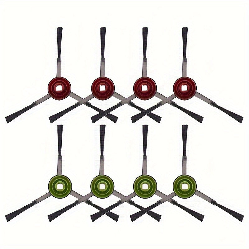 Replacement Side Brushes for Robotic Vacuum Cleaner Pack of 8 Compatible with Multiple Models