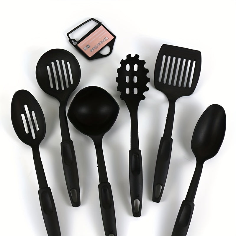 Juego de 6 utensilios de cocina herramientas de cocina espátula cuchara cucharón cucharas ranuradas