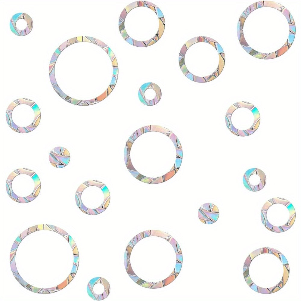 Set of 16 Bird Collision Window Clings Glass Door Stickers Home Decoration