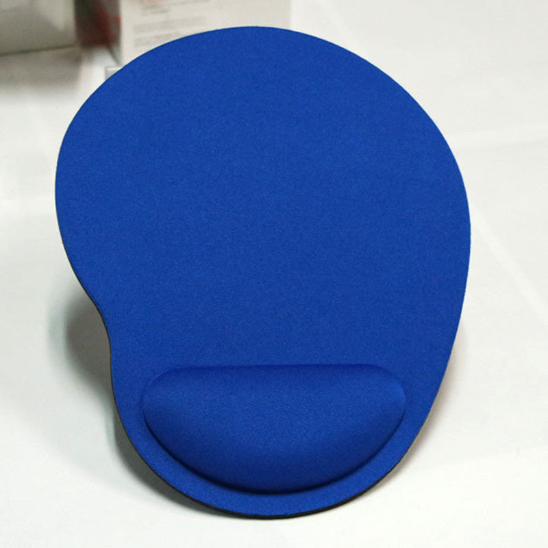 Ergonomic Oval Rubber Wrist Rest Mouse Pad for Wrist Support