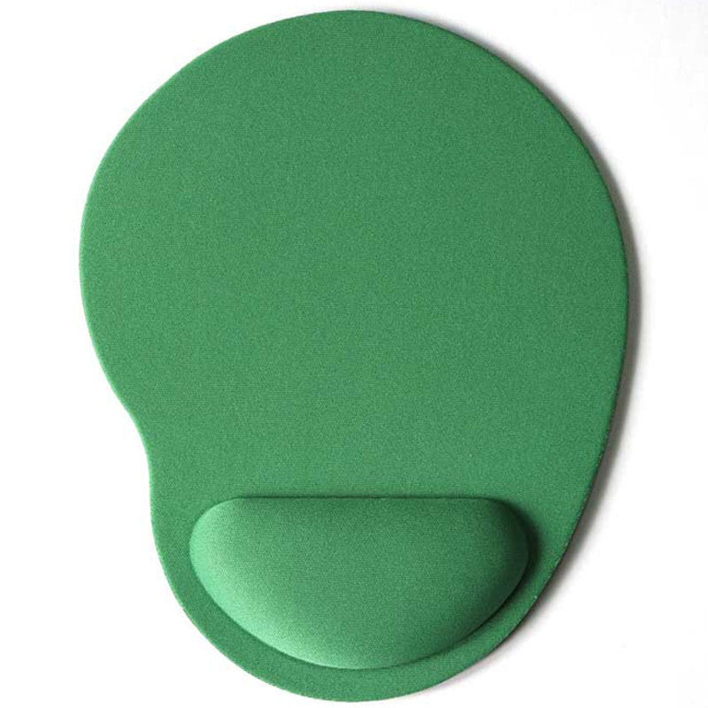 Ergonomic Oval Rubber Wrist Rest Mouse Pad for Wrist Support