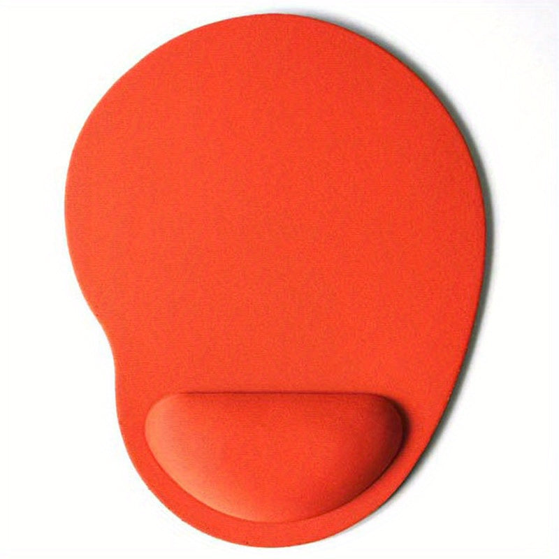 Ergonomic Oval Rubber Wrist Rest Mouse Pad for Wrist Support