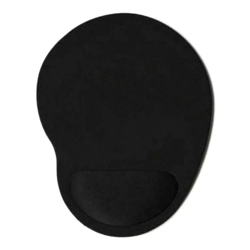 Ergonomic Oval Rubber Wrist Rest Mouse Pad for Wrist Support