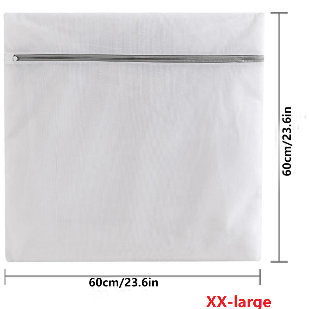 4-Piece Mesh Laundry Bag Set for Delicate Clothing Storage and Washing