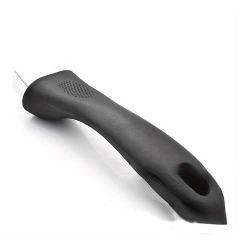 Silicone Non-Slip Pot Handle Grip Black Long Replacement for Saucepan Frying Pan