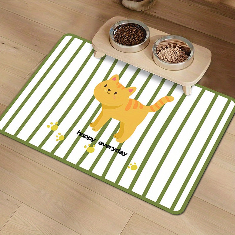 Waterproof Non-Slip Pet Mat for Cats and Dogs with Anti-Leak and Urine-Resistant Diatom Mud