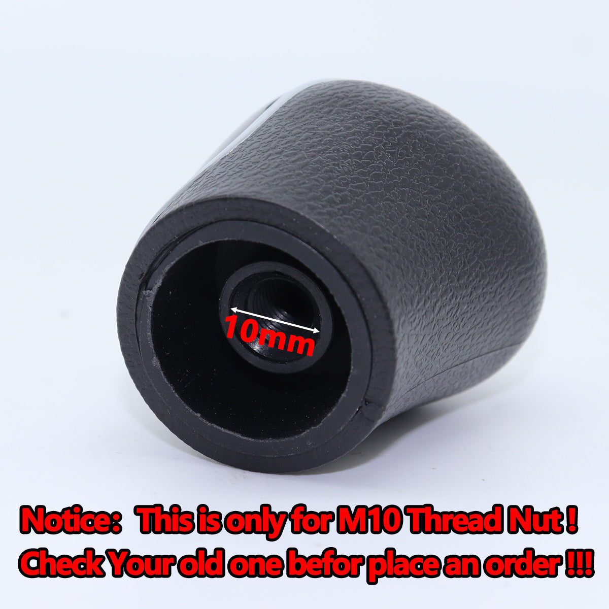 Universal Gear Shift Knob Aluminum Alloy for Cars with M10 Thread