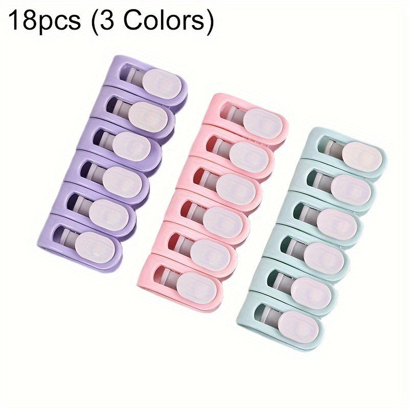 Set of 18 Polypropylene Comforter Duvet Clips Non-Slip Quilt Holders
