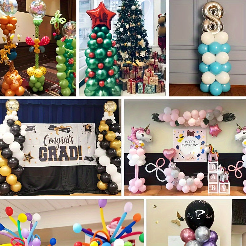 Adjustable Metal Balloon Stand Kit for Graduation Parties Birthdays Weddings