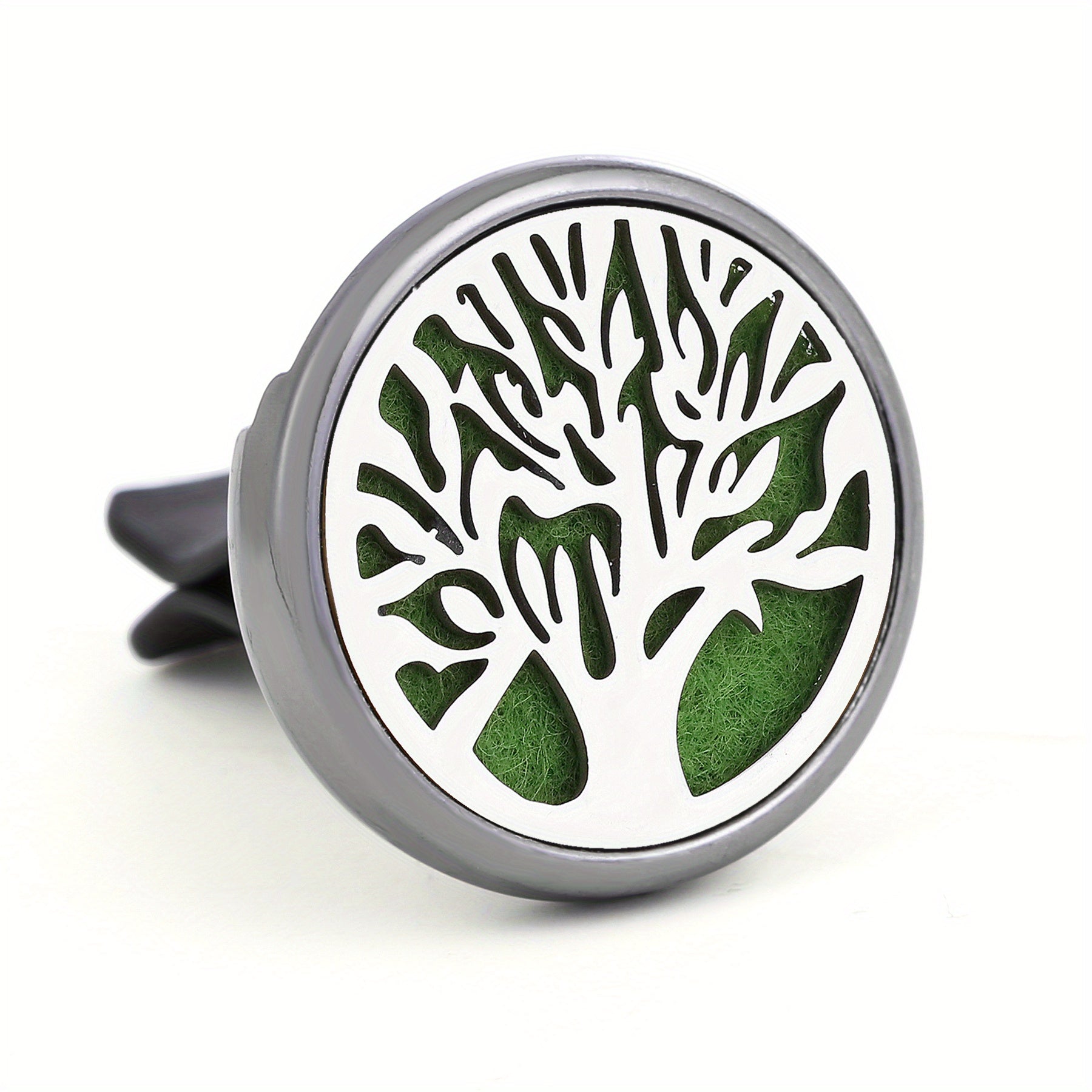 Qayta to'ldiriladigan avtomobil havo tozalovchi parfyumeriya diffuzori klipi bilan 10 ta pad