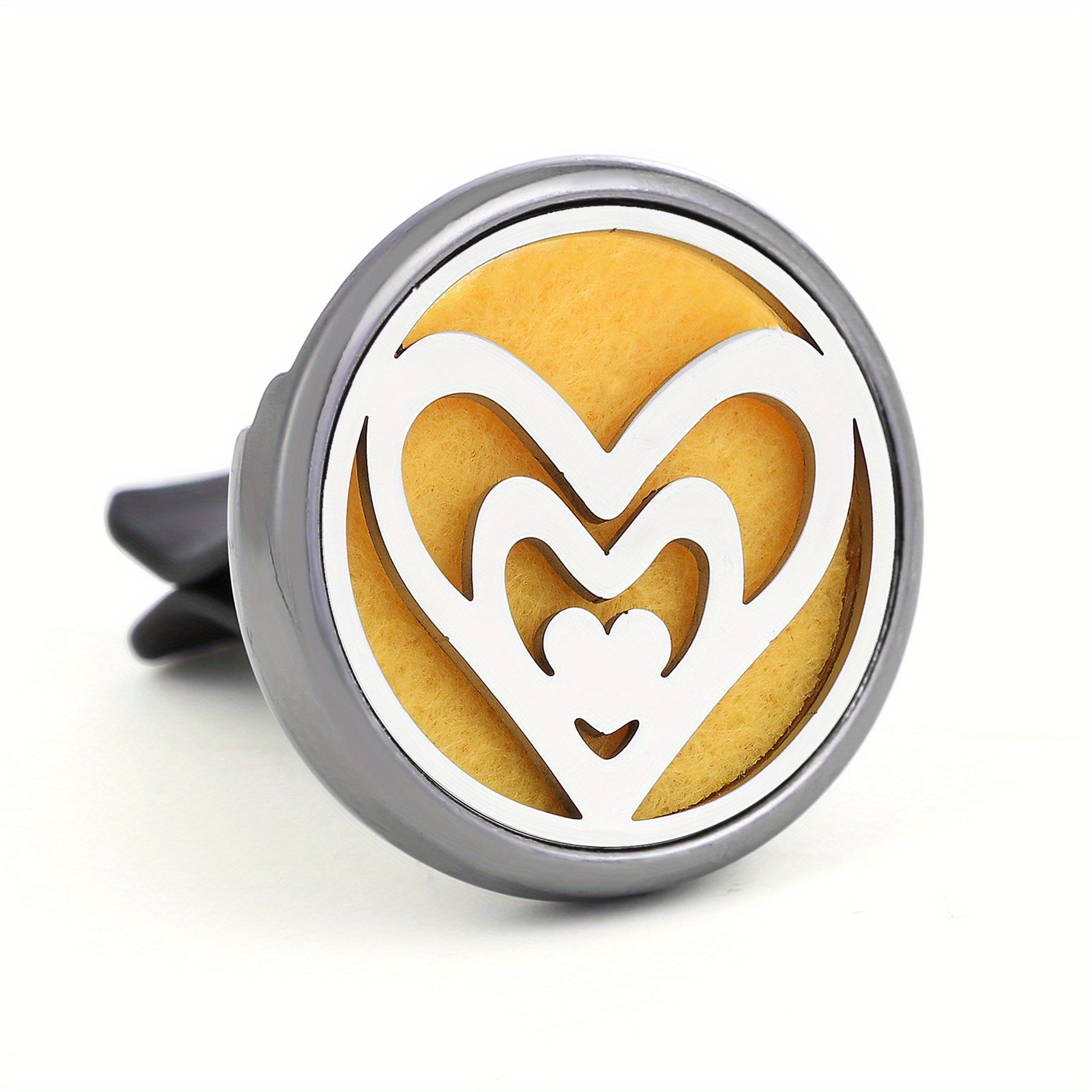 Qayta to'ldiriladigan avtomobil havo tozalovchi parfyumeriya diffuzori klipi bilan 10 ta pad