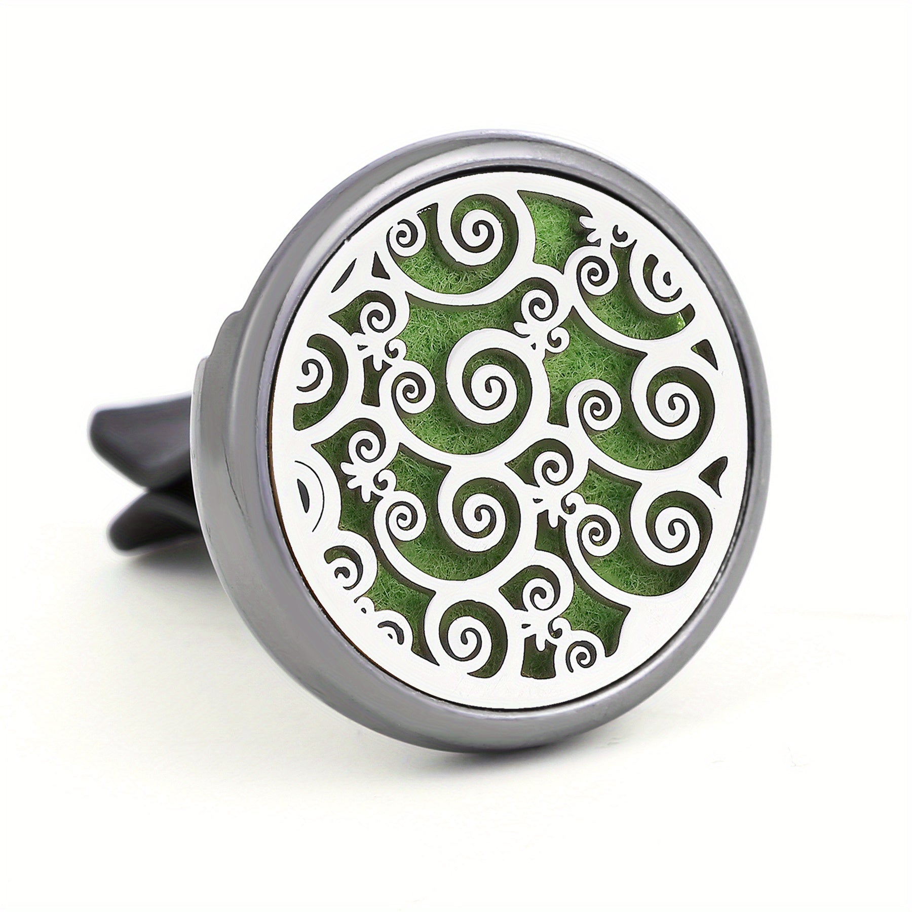 Qayta to'ldiriladigan avtomobil havo tozalovchi parfyumeriya diffuzori klipi bilan 10 ta pad