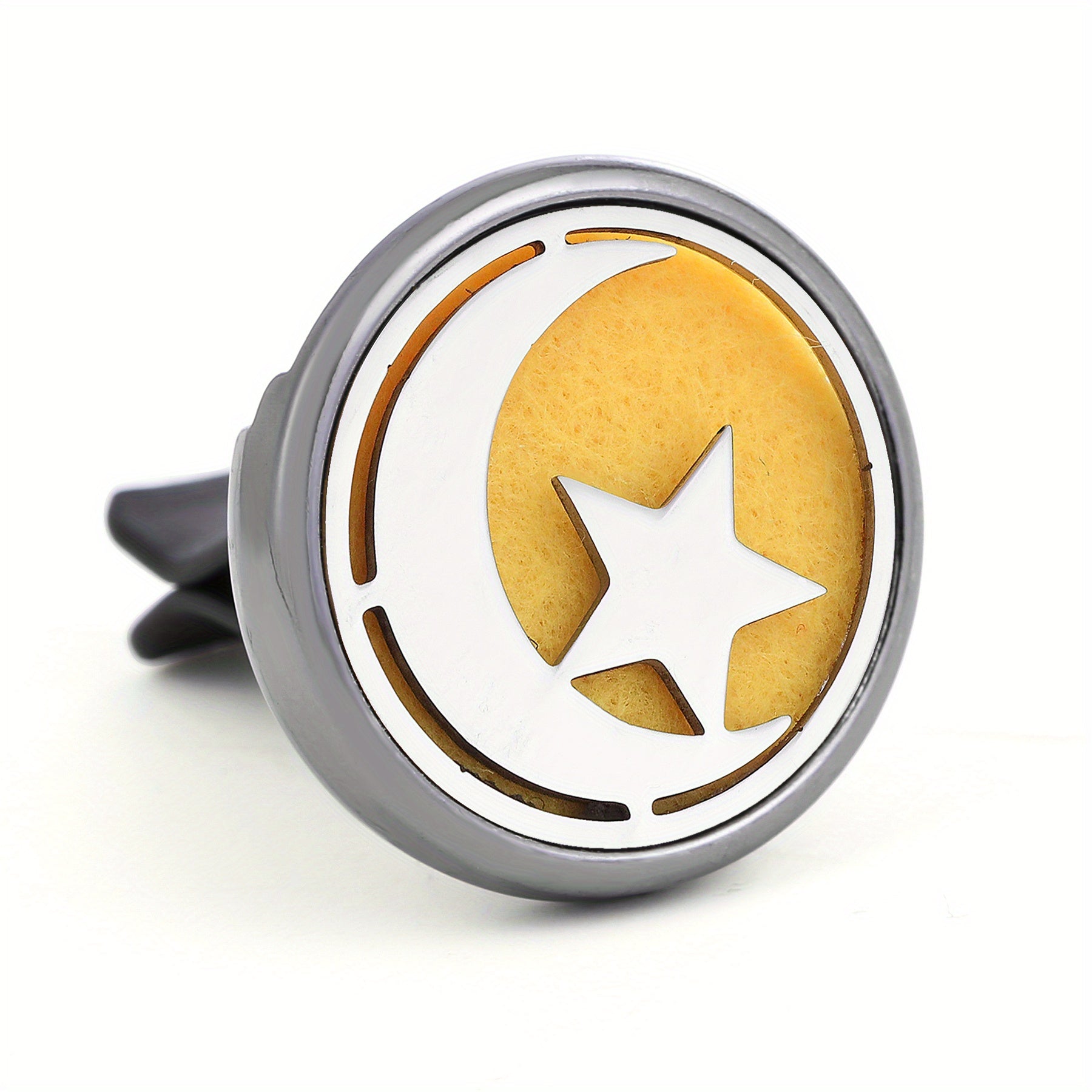 Qayta to'ldiriladigan avtomobil havo tozalovchi parfyumeriya diffuzori klipi bilan 10 ta pad