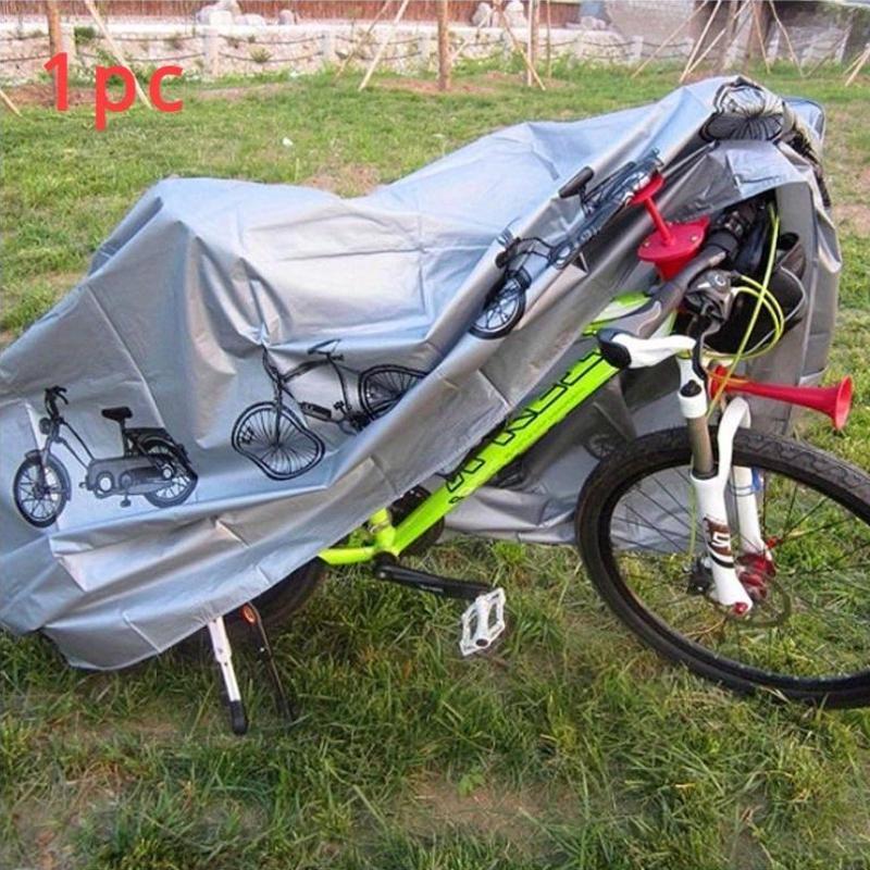 Waterproof Gray and Black Bike and Motorcycle Covers Set of 1 or 2