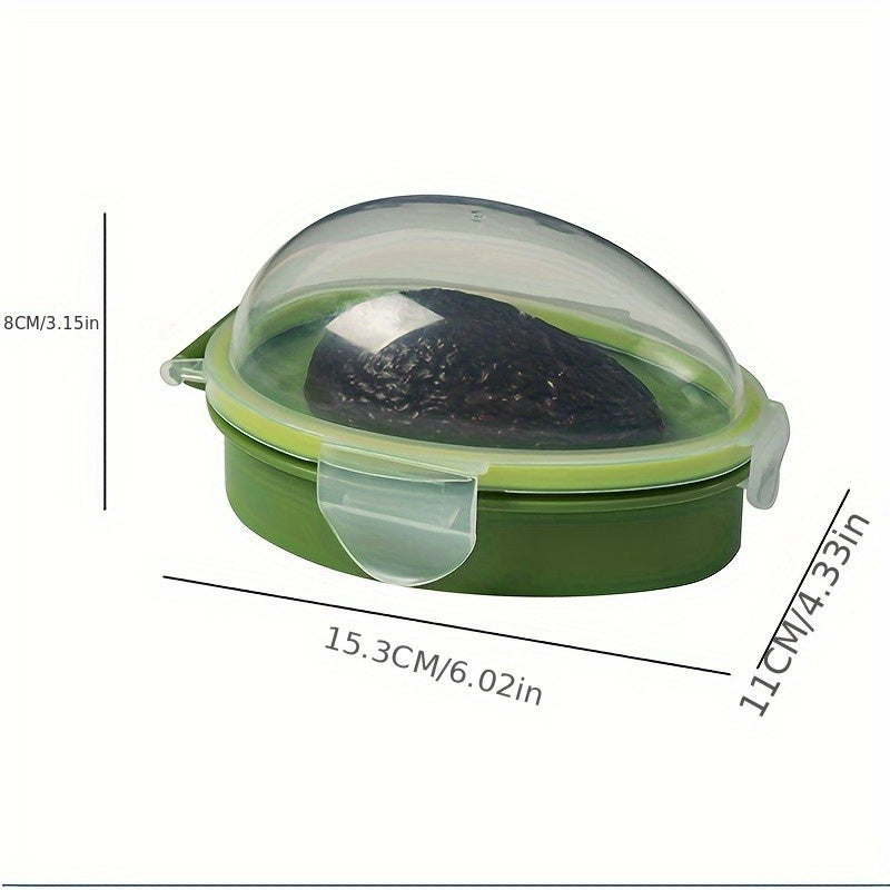 Avocado Saver Food Storage Container for Freshness and Kitchen Organization