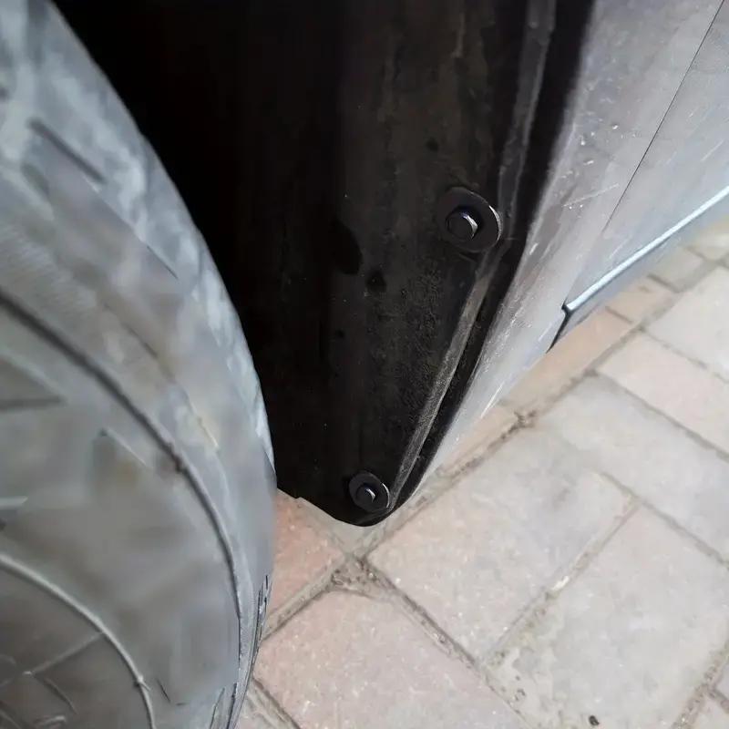 40-Pack Metal U-Nut Clip and Screw Set for Automotive Bumper Guard