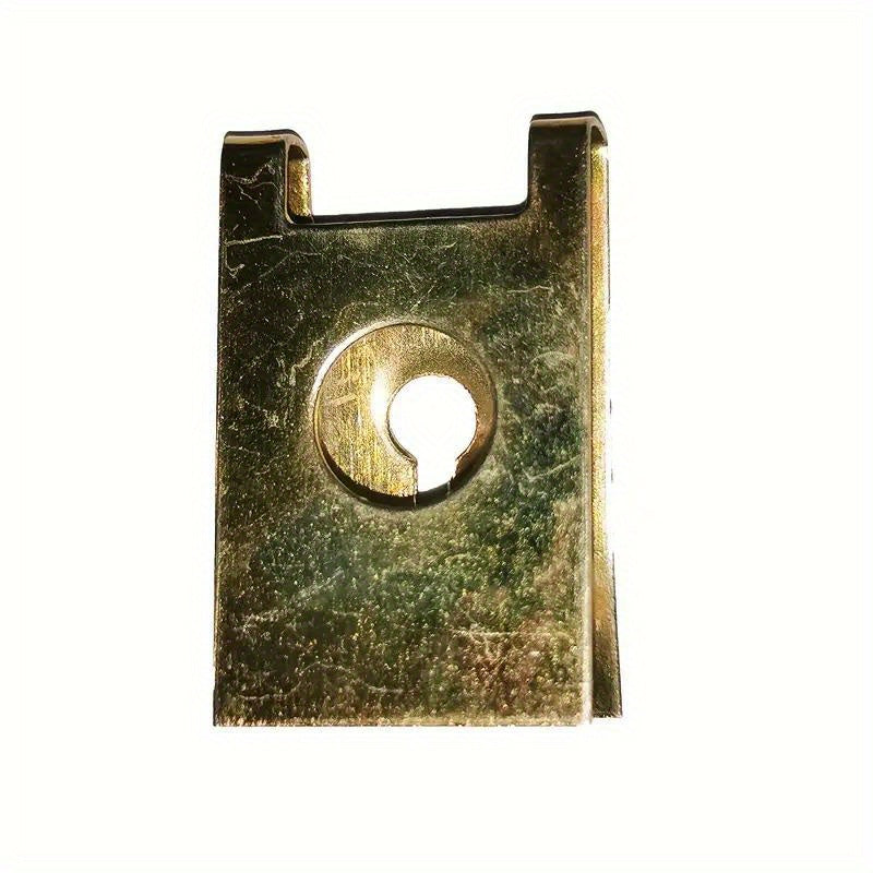 40-Pack Metal U-Nut Clip and Screw Set for Automotive Bumper Guard