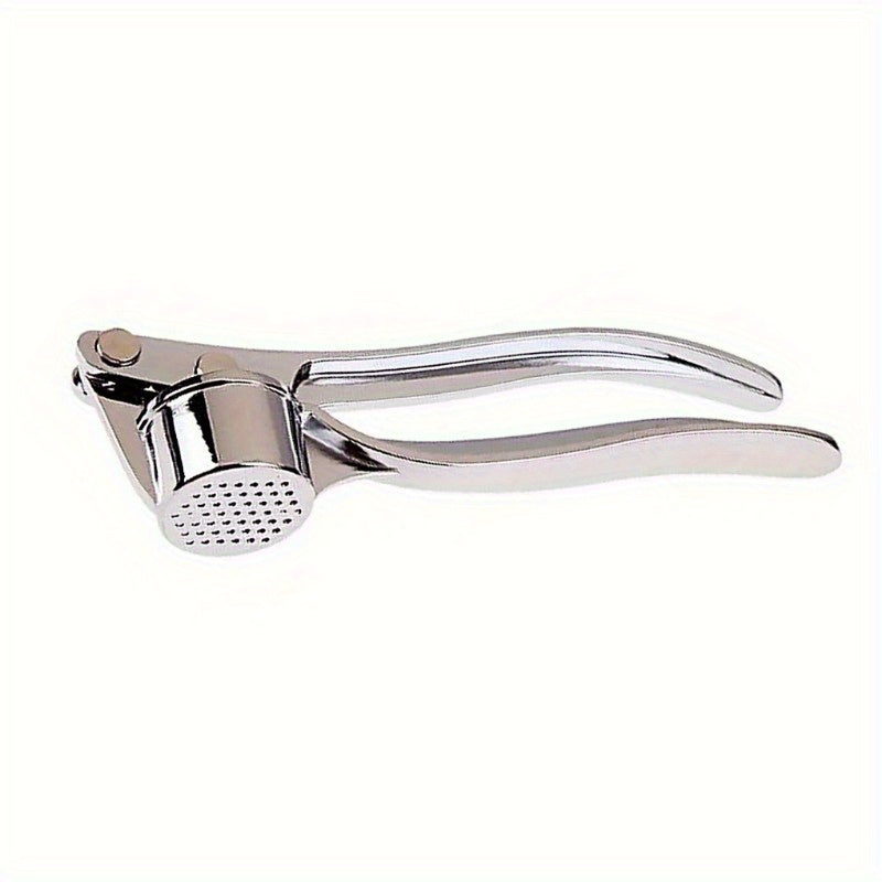 Stainless Steel Garlic Press with Ginger Squeezer and Easy Crush Function