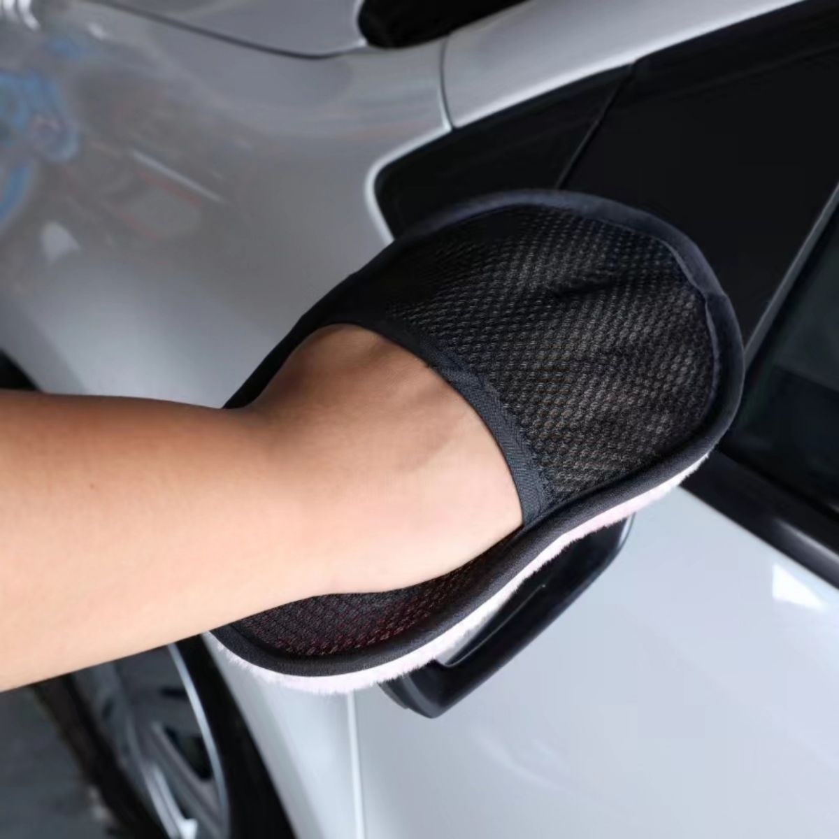 Microfiber Car Cleaning Gloves Soft Gloves for Car Washing 15x25cm