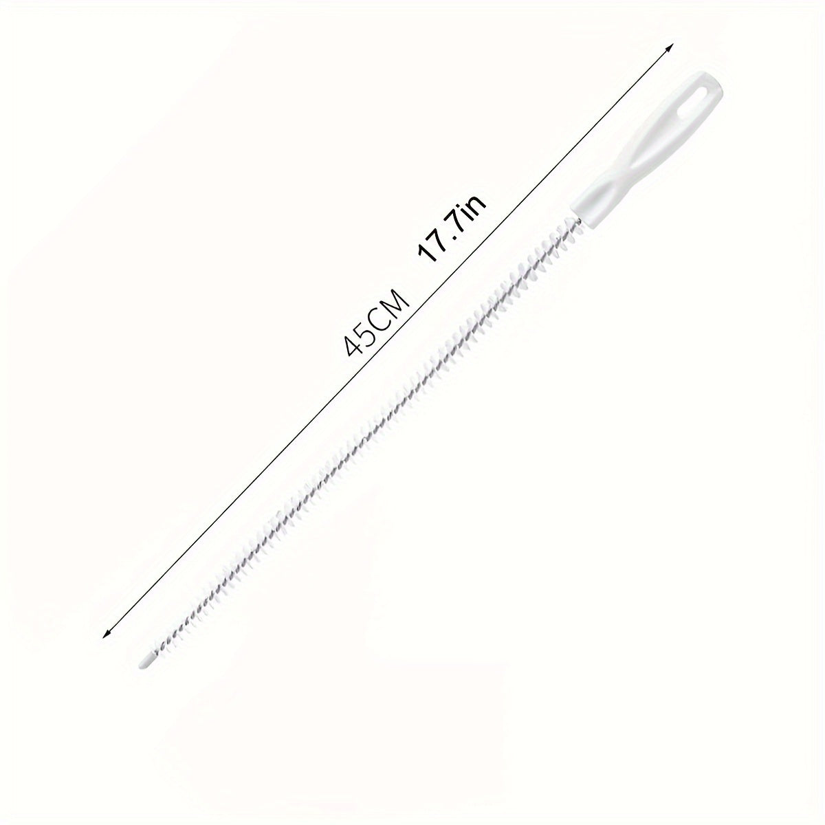 Flexible Sink Drain Cleaning Brush Circular Sewer Hair Clog Remover Rubber Tool