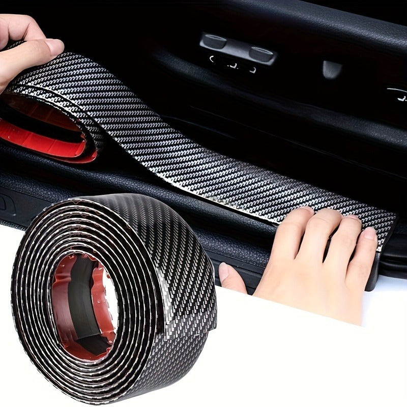 Car Door Edge Guard Carbon Fiber Bumper Protector Scratch Prevention