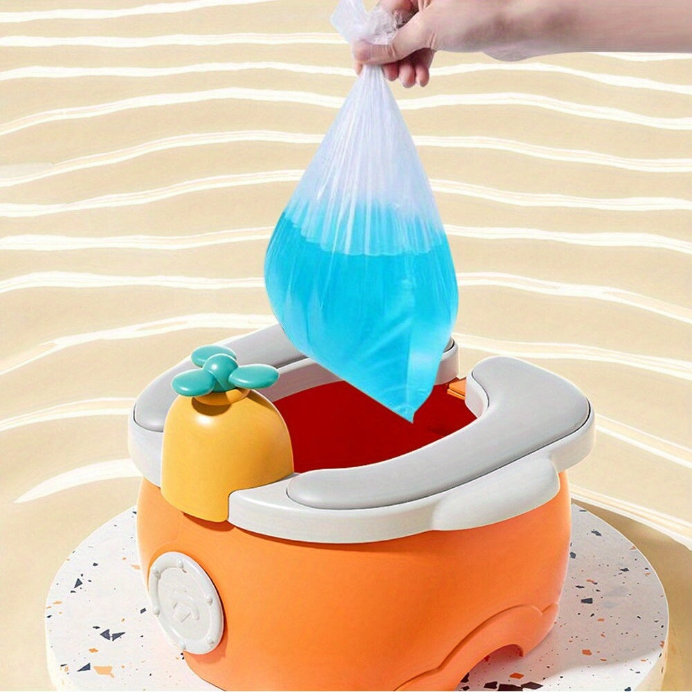 Bolalar uchun sayohat uchun yigʻiladigan, portativ, bolalar va qizlar uchun moʻljallangan potta