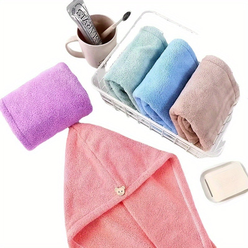 Велюровая шапочка для ванной с прибрежной тематикой, современным стилем и высокой впитывающей способностью. Идеально подходит для сушки волос.