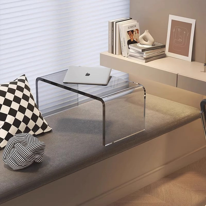 Акриловый подоконник для пиццы в японском стиле татами с экономящей пространство конструкцией, расположенный низко над полом, идеально подходит для спальни и балкона