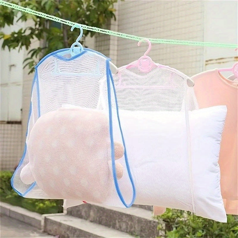 Nylon Mesh Bag for Pillow Drying and Storage, Durable and Lightweight
