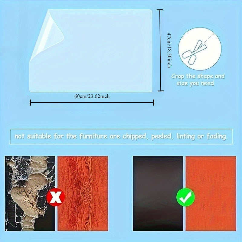 Двусторонняя прозрачная ПВХ-лента для отпугивания кошек от царапания, защита мебели