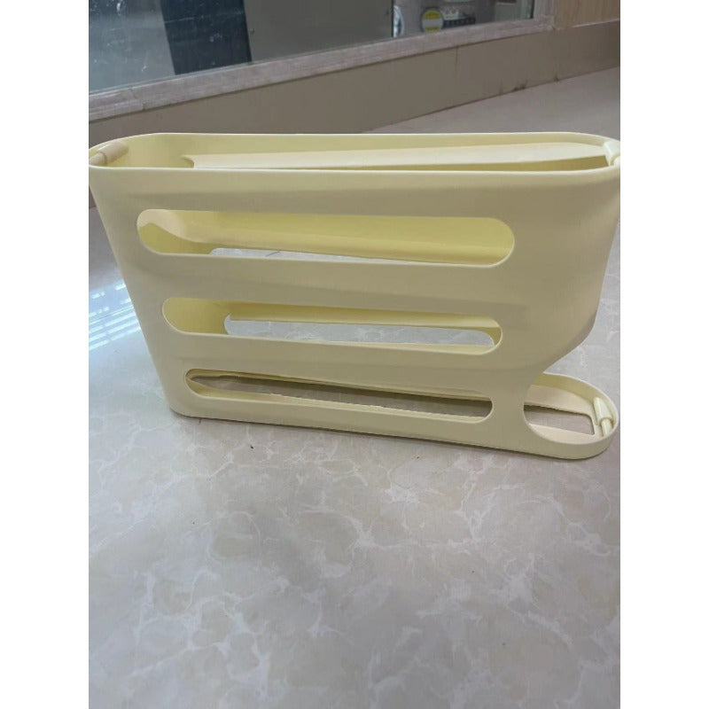 Egg Storage Box Automatic Rolling Food Grade Plastic No Battery