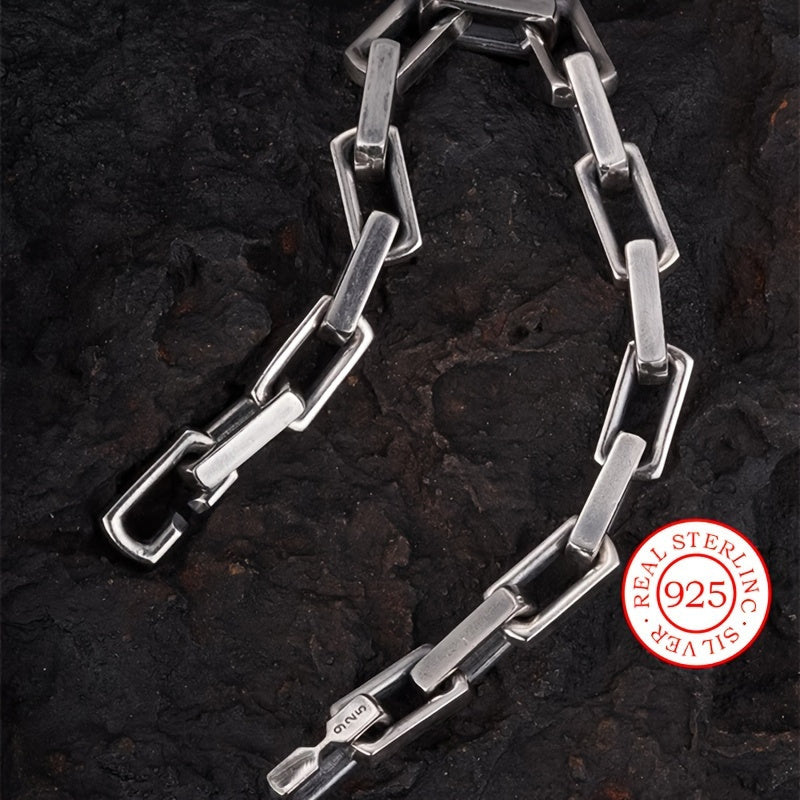 Vintage va zamonaviy 925 Sterling Silver bilaguzuk - tasodifiy kiyim uchun mukammal yoki o'ylangan sovg'a sifatida, gippoallergen va jozibador.