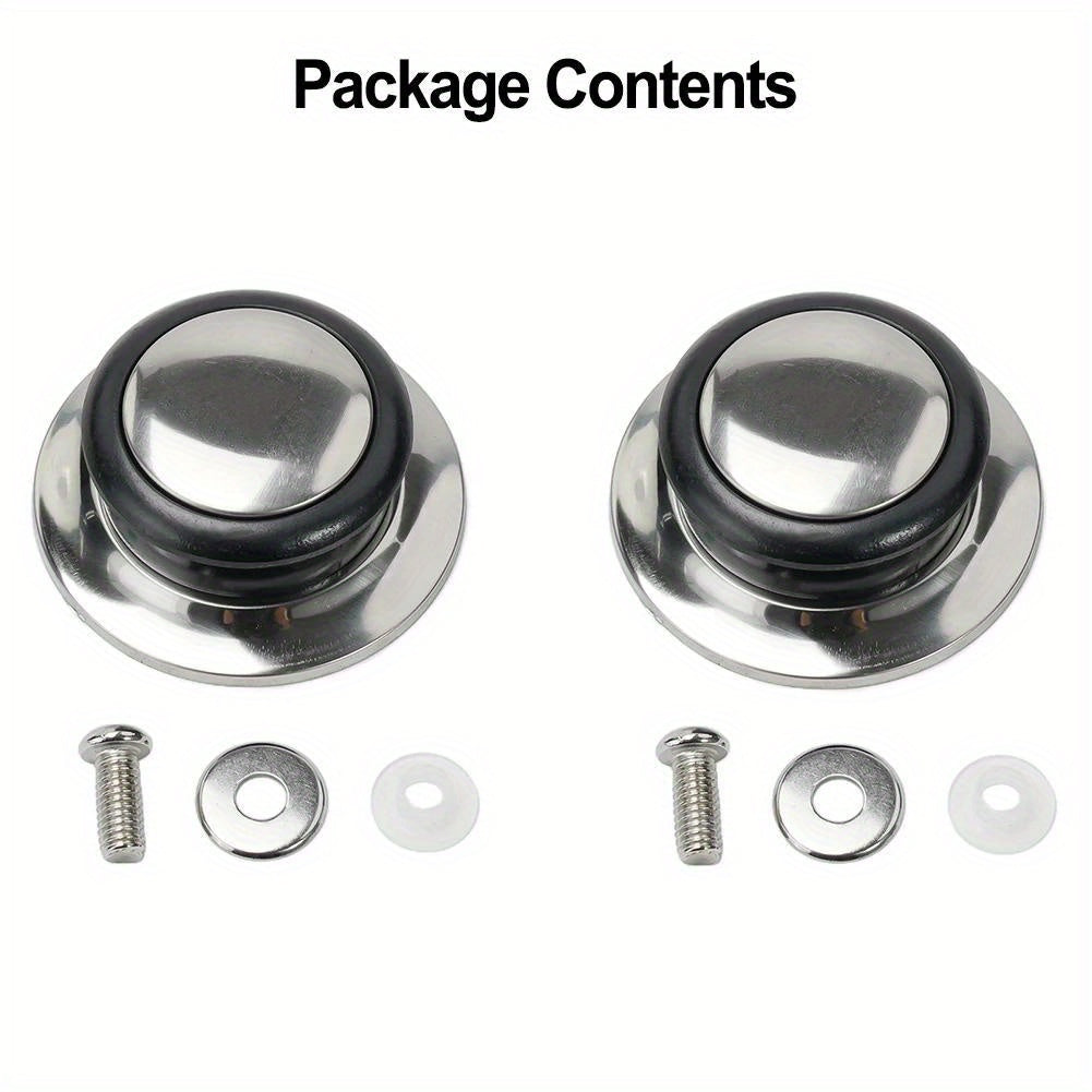 Universal Stainless Steel Cookware Lid Knob Replacement Handle 1 2 3 Pack