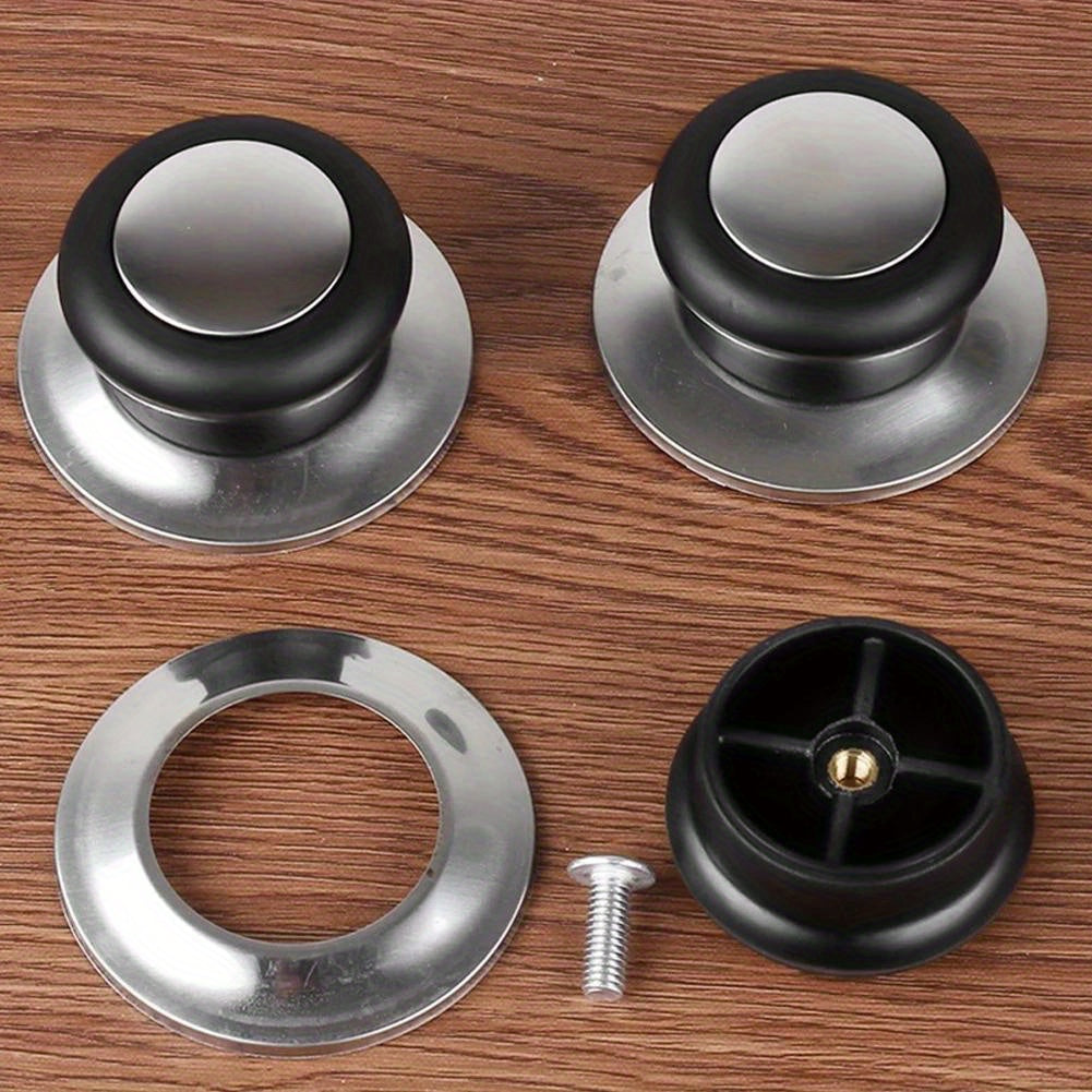 Universal Stainless Steel Cookware Lid Knob Replacement Handle 1 2 3 Pack