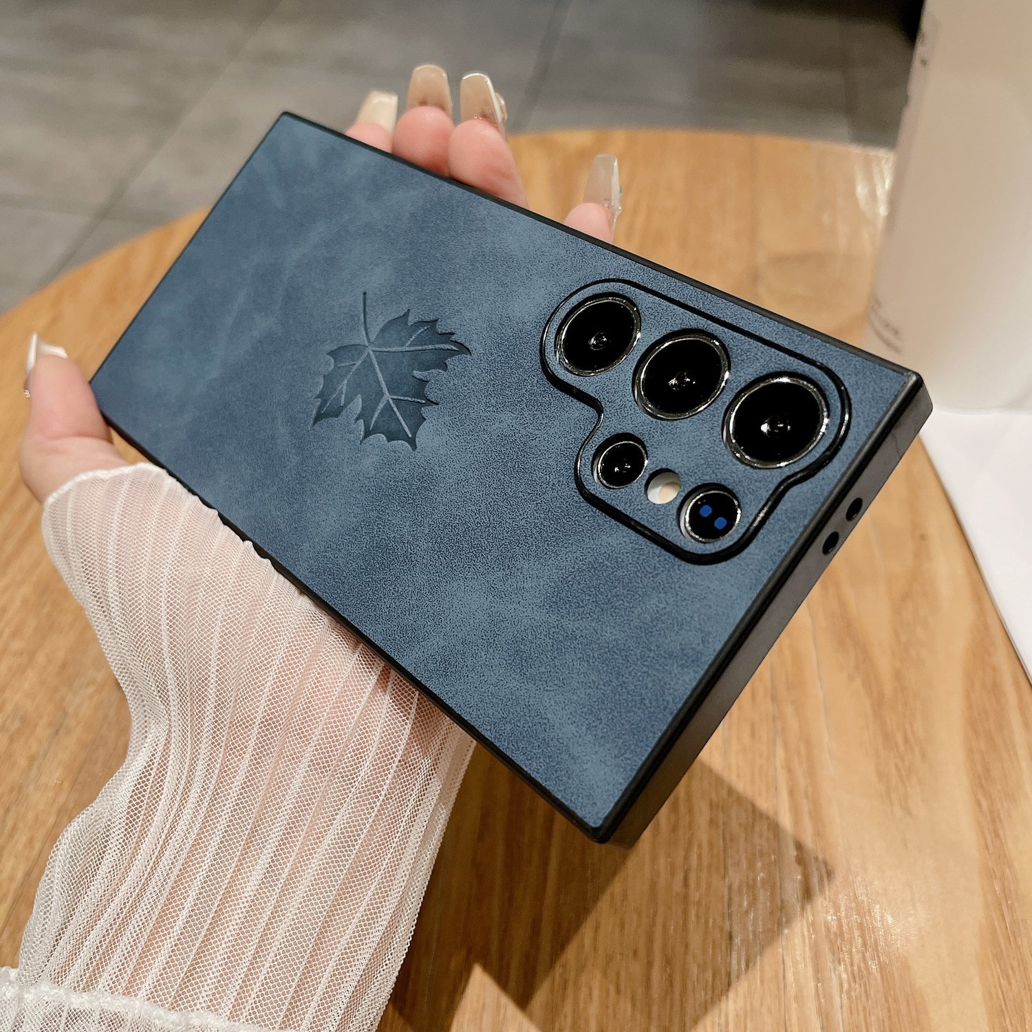 Faux Leather Phone Case for Samsung Galaxy S24 S23 Ultra S22 S21 FE Note20 Plus A34 A35 A53 A54 A55 Magnetic Wireless Charging