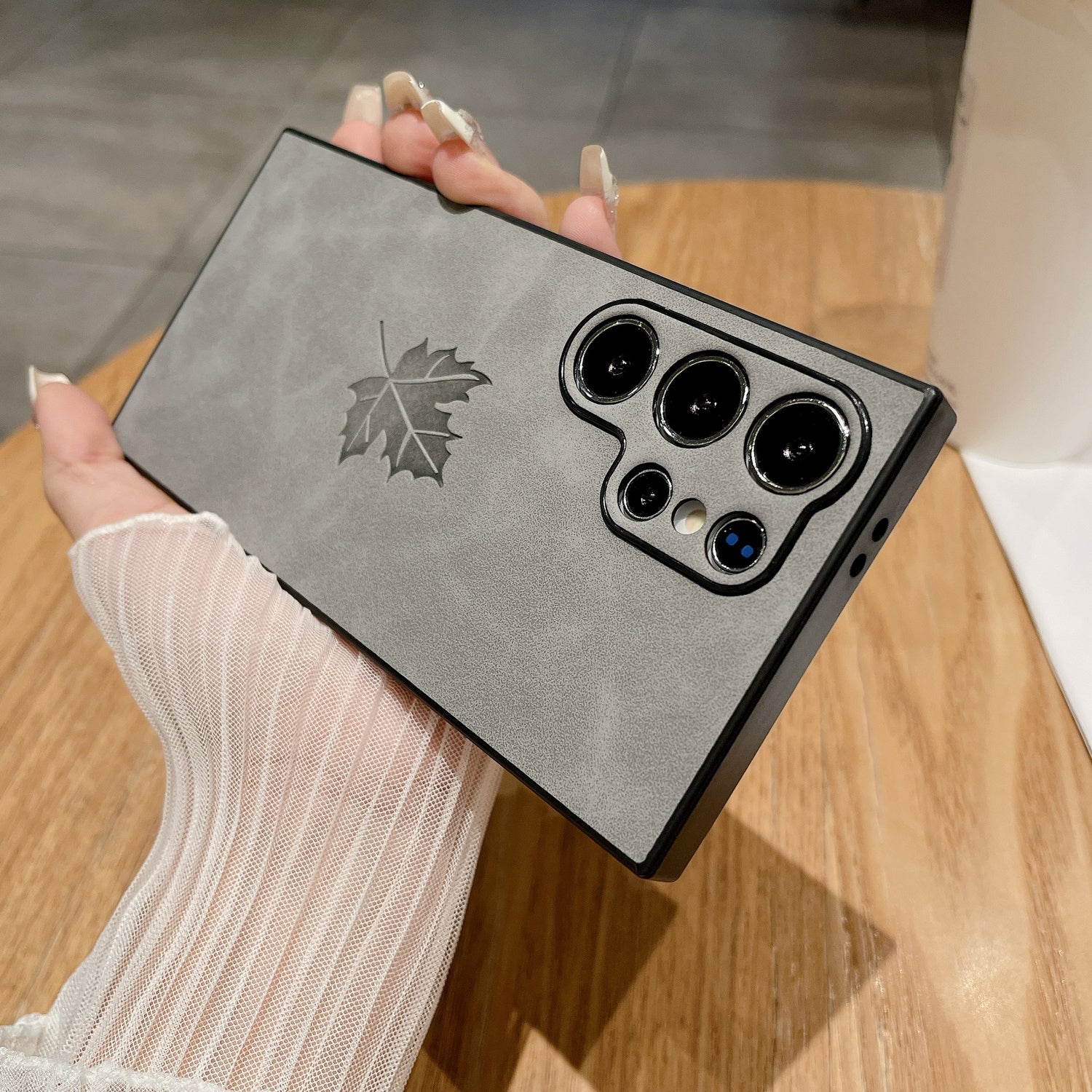 Faux Leather Phone Case for Samsung Galaxy S24 S23 Ultra S22 S21 FE Note20 Plus A34 A35 A53 A54 A55 Magnetic Wireless Charging