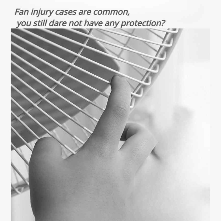 Cartoon Fan Dust Cover Mesh Guard for Round Floor Fan Safety Protection