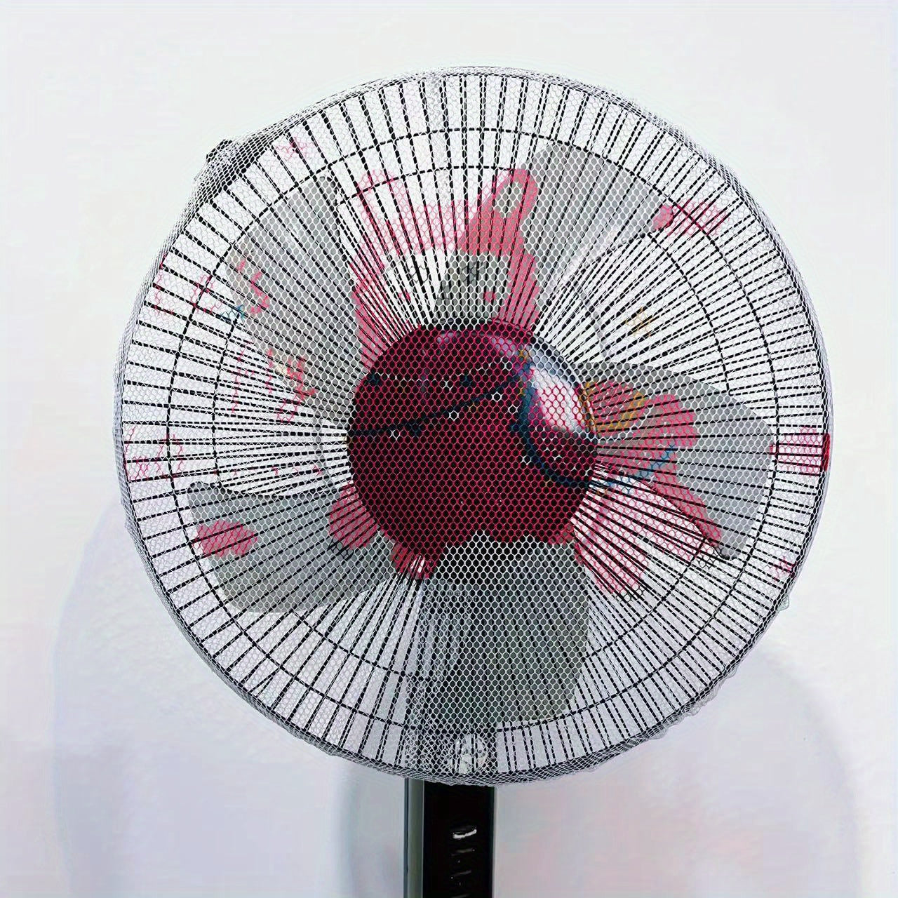 Cartoon Fan Dust Cover Mesh Guard for Round Floor Fan Safety Protection