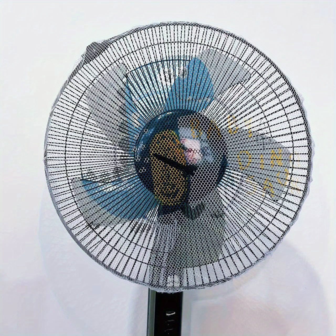 Cartoon Fan Dust Cover Mesh Guard for Round Floor Fan Safety Protection