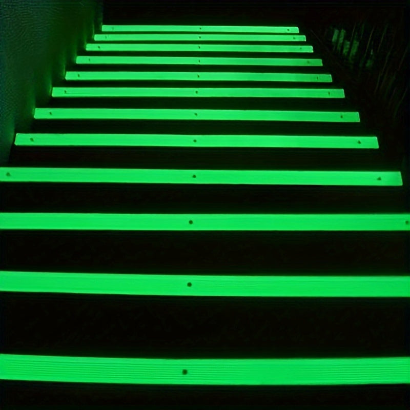 Glow-in-the-Dark PVC Safety Tape Self-Adhesive for Home Decor and Security