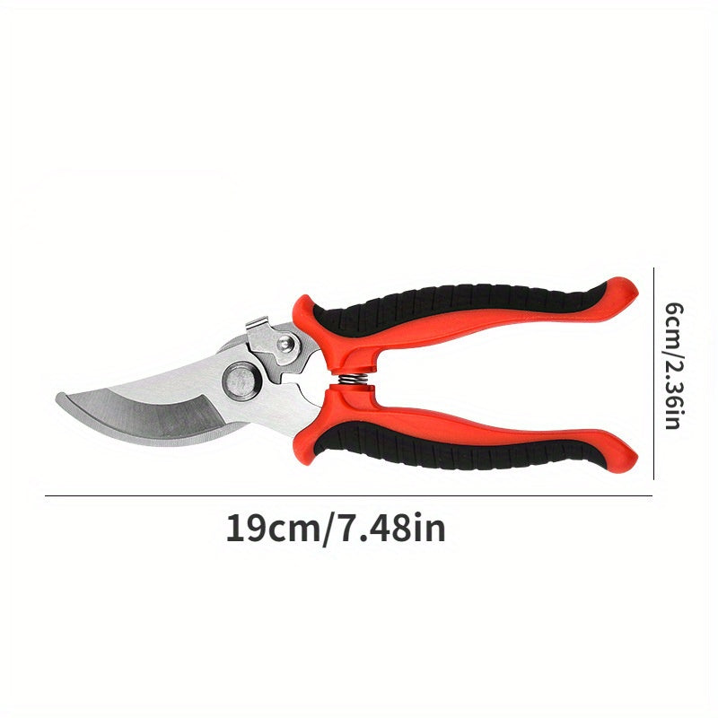 3-Piece Stainless Steel Gardening Shears Set for Pruning and Garden Maintenance