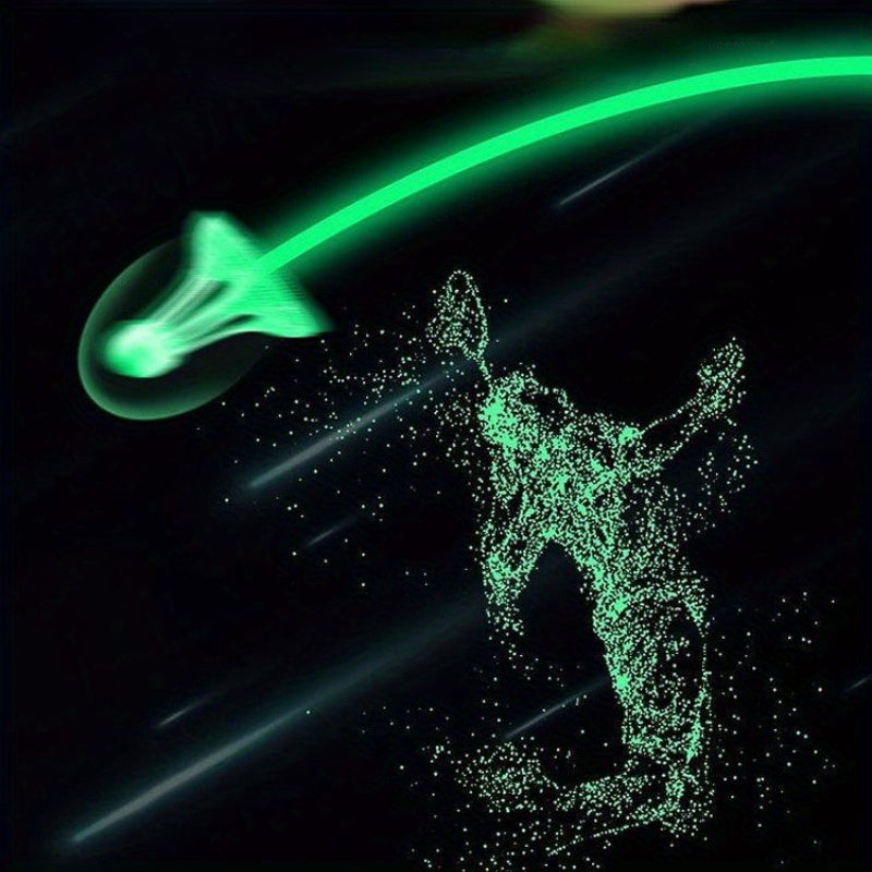 Youth Outdoor Fluorescent Windproof Badminton Balls, Durable, All Ages