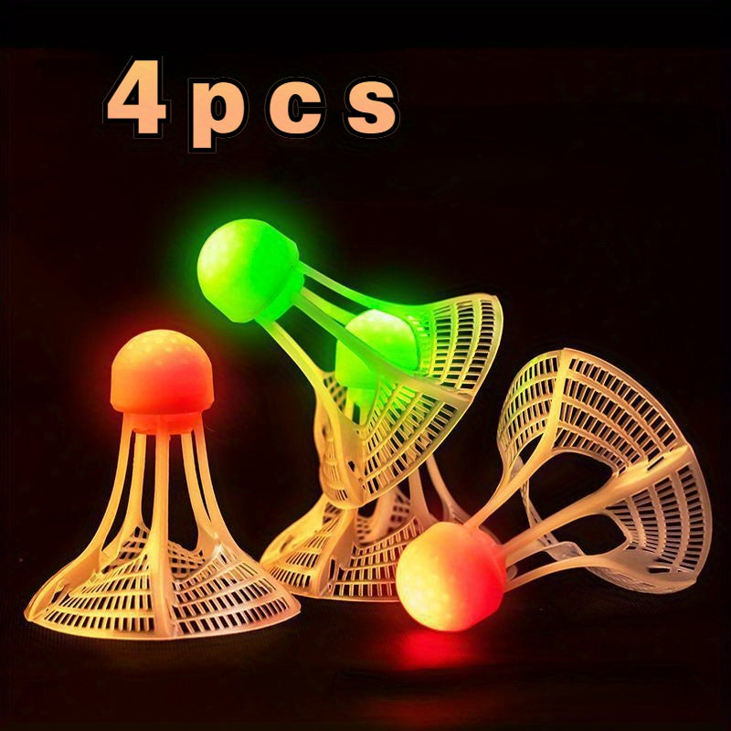 Youth Outdoor Fluorescent Windproof Badminton Balls, Durable, All Ages