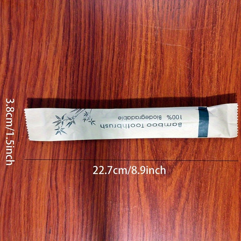 20 Ultra-Soft Bamboo Toothbrushes for Sensitive Gums Deep Cleaning Biodegradable Wooden Handles Pack of 20